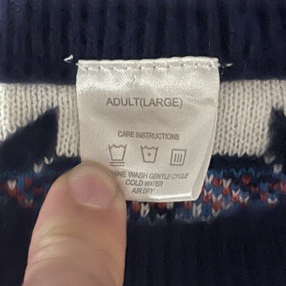 Size Large Unisex Bud Light Seltzer Beer Ugly Holiday Christmas Sweater - Picture 5 of 6